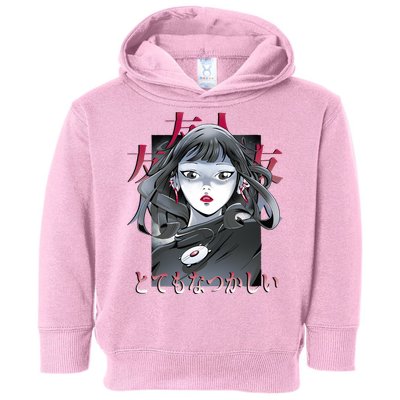 Dramatic Anime Japanese Toddler Hoodie