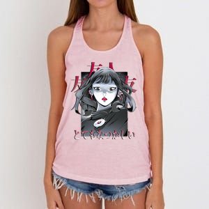 Dramatic Anime Japanese Women's Knotted Racerback Tank