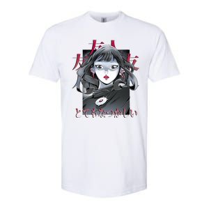 Dramatic Anime Japanese Softstyle CVC T-Shirt