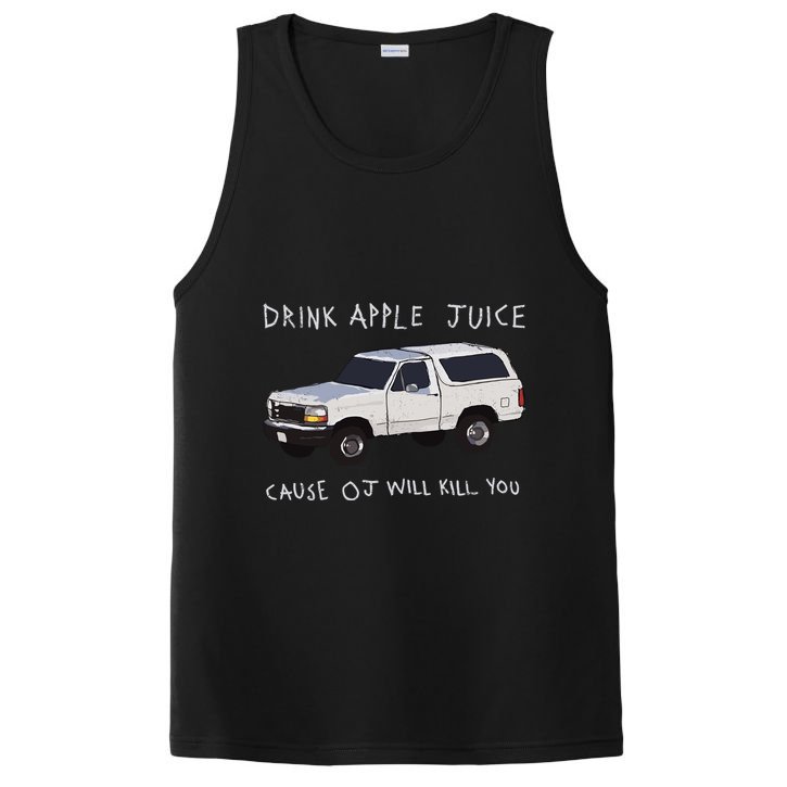 Drink Apple Juice Cause Oj Will Kill You PosiCharge Competitor Tank