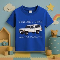 Drink Apple Juice Cause Oj Will Kill You Toddler T-Shirt
