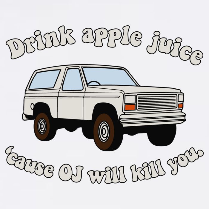 Drink Apple Juice Cause Oj Will Kill You Cooling Performance Crew T-Shirt