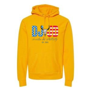 Dj And Jd The Outlaw And The Hillbilly Est 2024 Premium Hoodie