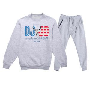 Dj And Jd The Outlaw And The Hillbilly Est 2024 Premium Crewneck Sweatsuit Set