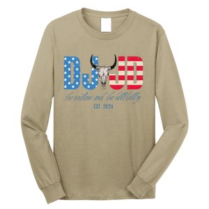 Dj And Jd The Outlaw And The Hillbilly Est 2024 Long Sleeve Shirt