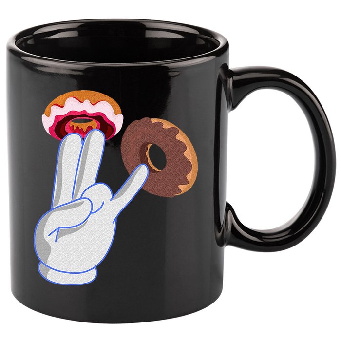 Dirty Adult Joke 2 In The Pink 1 In The Stink 11oz C Handle Ceramic Mug