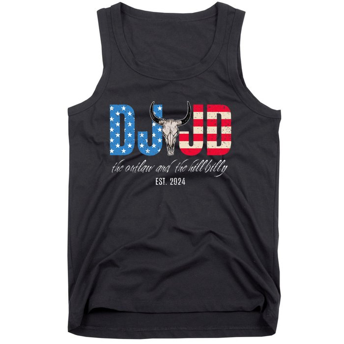 Dj And Jd The Outlaw And The Hillbilly Est 2024 Tank Top