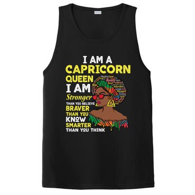 December And January Birthday Zodiac Sign Capricorn Queen Gift PosiCharge Competitor Tank