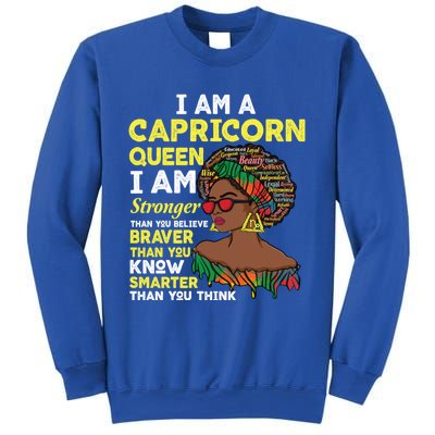 December And January Birthday Zodiac Sign Capricorn Queen Gift Sweatshirt