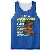 December And January Birthday Zodiac Sign Capricorn Queen Gift Mesh Reversible Basketball Jersey Tank