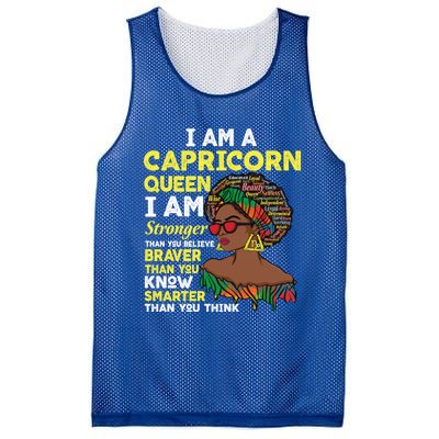 December And January Birthday Zodiac Sign Capricorn Queen Gift Mesh Reversible Basketball Jersey Tank