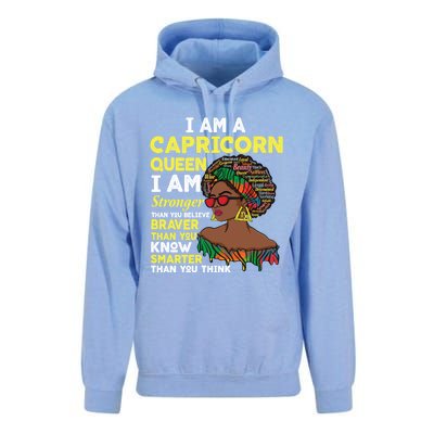 December And January Birthday Zodiac Sign Capricorn Queen Gift Unisex Surf Hoodie