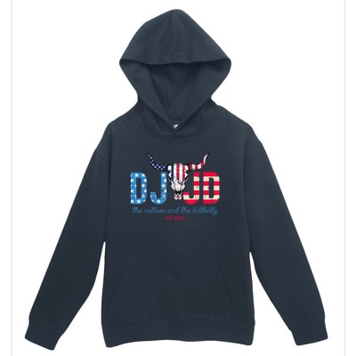 Dj And Jd The Outlaw And The Hillbilly Trump Vance 2024 Urban Pullover Hoodie