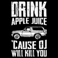 Drink Apple Juice Cause Oj Will Kill You Oj Simpson Pom Pom 12in Knit Beanie