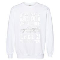 Drink Apple Juice Cause Oj Will Kill You Oj Simpson Garment-Dyed Sweatshirt