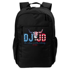 Dj And Jd The Outlaw And The Hillbilly Trump Vance 2024 Daily Commute Backpack