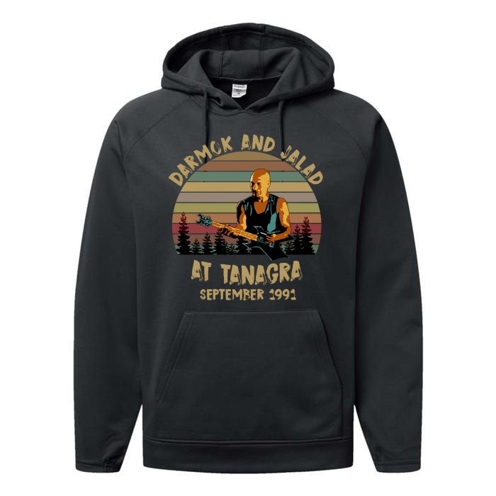 Darmok And Jalad At Tanagra September 1991 Performance Fleece Hoodie