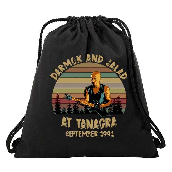 Darmok And Jalad At Tanagra September 1991 Drawstring Bag