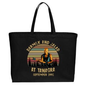 Darmok And Jalad At Tanagra September 1991 Cotton Canvas Jumbo Tote