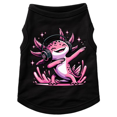 Dabbing Axolotl Kawaii Cute Axolotl Gaming Doggie Tank