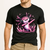 Dabbing Axolotl Kawaii Cute Axolotl Gaming Cooling Performance Crew T-Shirt