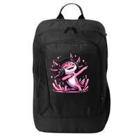 Dabbing Axolotl Kawaii Cute Axolotl Gaming City Backpack