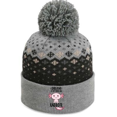 Dream A Lot Like An Axolotl The Baniff Cuffed Pom Beanie