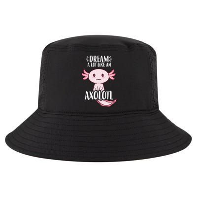 Dream A Lot Like An Axolotl Cool Comfort Performance Bucket Hat