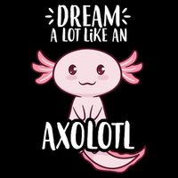 Dream A Lot Like An Axolotl V-Neck T-Shirt