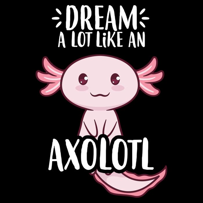 Dream A Lot Like An Axolotl V-Neck T-Shirt