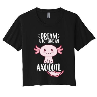 Dream A Lot Like An Axolotl Crop Top