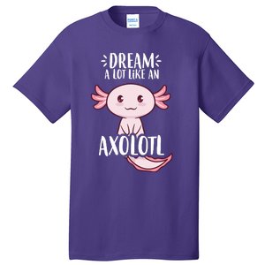 Dream A Lot Like An Axolotl Tall T-Shirt