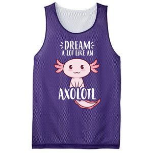 Dream A Lot Like An Axolotl Mesh Reversible Basketball Jersey Tank