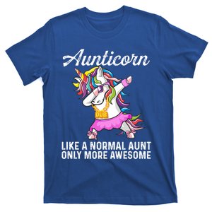 Dab Aunticorn Like An Aunt Only Awesome Cute Dabbing Unicorn Gift T-Shirt