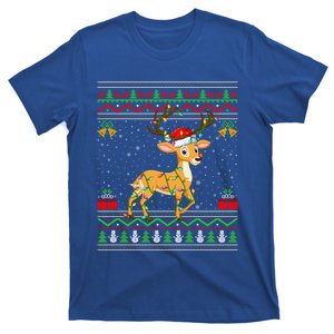 Deer Animal Lover Matching Ugly Deer Christmas Funny Gift T-Shirt