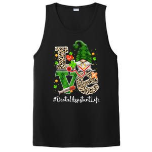 Dental Assistant Love Gnome Nurse Funny St Patricks Day Par Meaningful Gift PosiCharge Competitor Tank