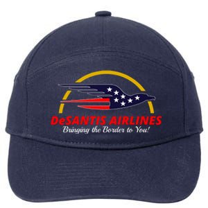 DeSantis Airlines Logo 7-Panel Snapback Hat