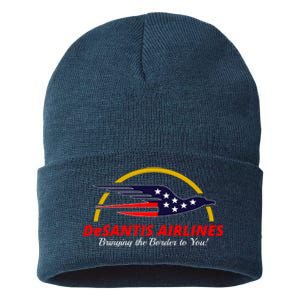 DeSantis Airlines Logo Sustainable Knit Beanie