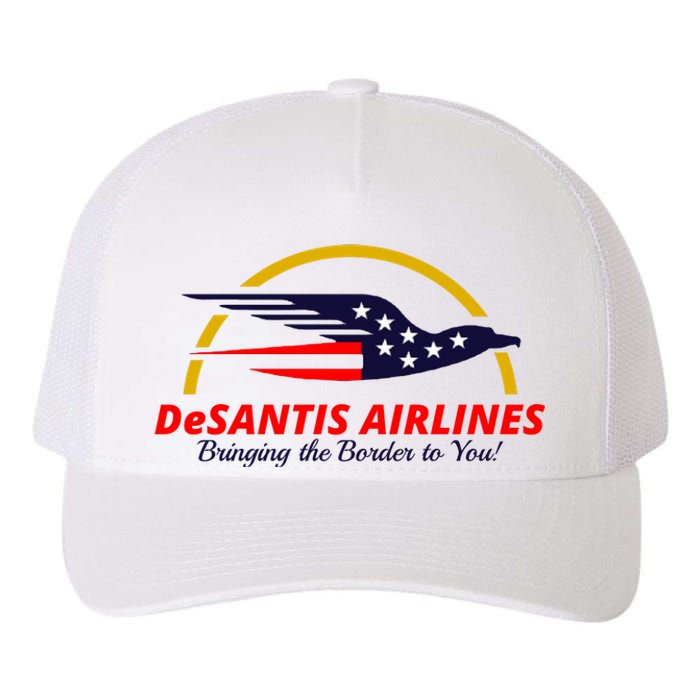 DeSantis Airlines Logo Yupoong Adult 5-Panel Trucker Hat