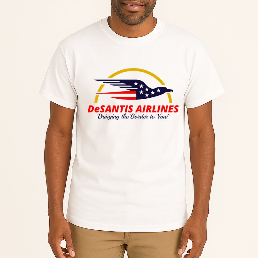 DeSantis Airlines Logo Tall T-Shirt