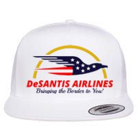 DeSantis Airlines Logo Flat Bill Trucker Hat