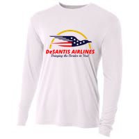 DeSantis Airlines Logo Cooling Performance Long Sleeve Crew