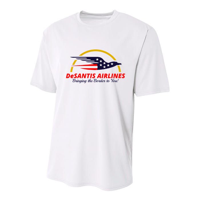DeSantis Airlines Logo Youth Performance Sprint T-Shirt