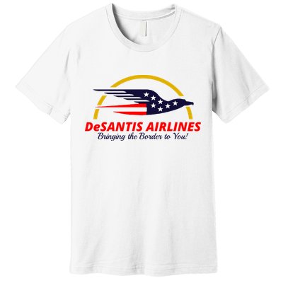 DeSantis Airlines Logo Premium T-Shirt