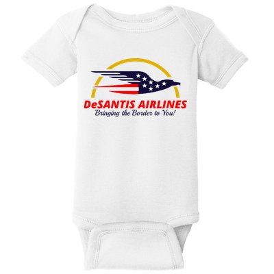 DeSantis Airlines Logo Baby Bodysuit