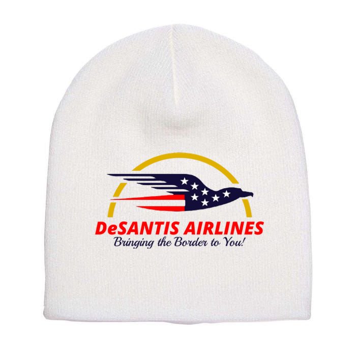 DeSantis Airlines Logo Short Acrylic Beanie