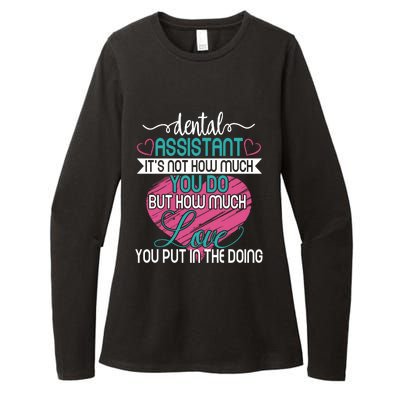 Dental Assistant Love And Inspirational Autism Aware Month Cute Gift Womens CVC Long Sleeve Shirt