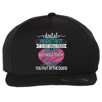 Dental Assistant Love And Inspirational Autism Aware Month Cute Gift Wool Snapback Cap