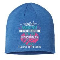 Dental Assistant Love And Inspirational Autism Aware Month Cute Gift Sustainable Beanie