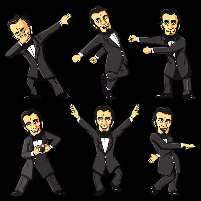 Dancing Abraham Lincoln 4th Of July City Backpack
